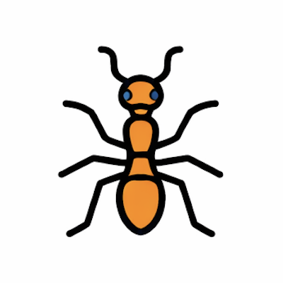 Ant control icon representing professional ant pest control services in Des Moines, Iowa